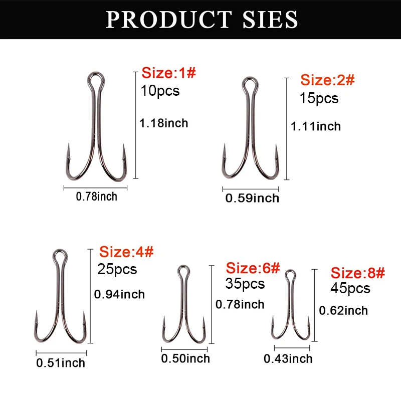 130 unids/caja anzuelo de pesca doble de vástago largo, cebo de rana, anzuelos de señuelo, atado de moscas, anzuelo doble para anzuelos de lubina Jig - imagen 3