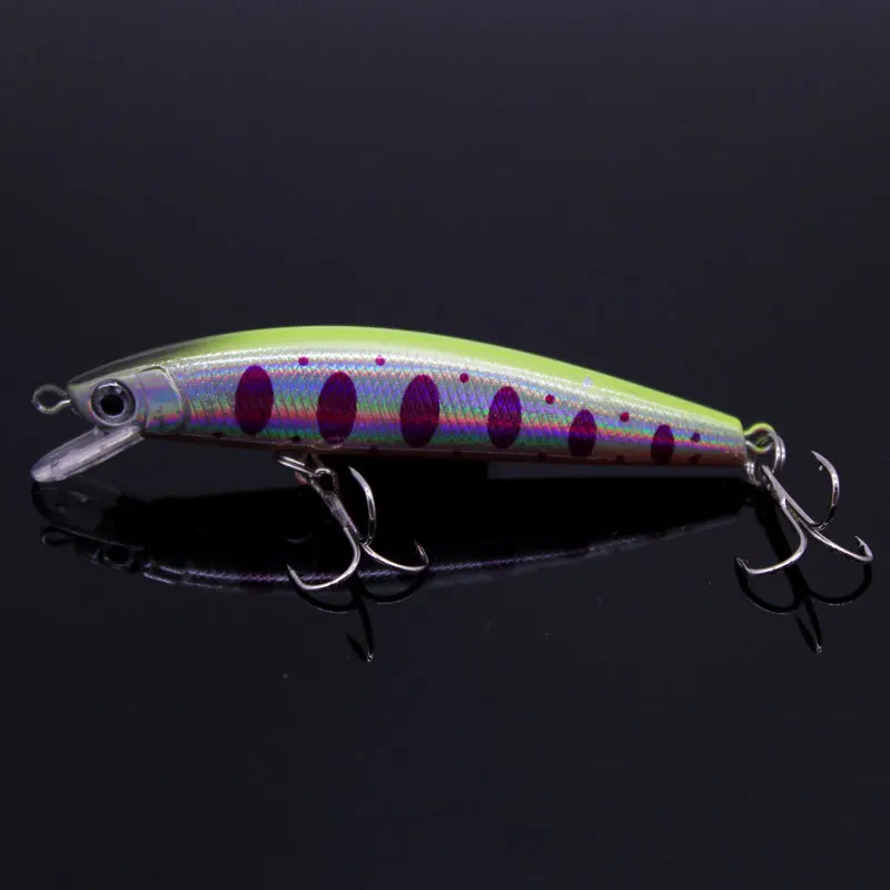 Señuelos de Pesca de pececillos, cebo duro de 9cm y 7g, wobbler, Lucio, cebos artificiales de plástico para aparejos de pesca, Crankbait, 1 piezas - imagen 4