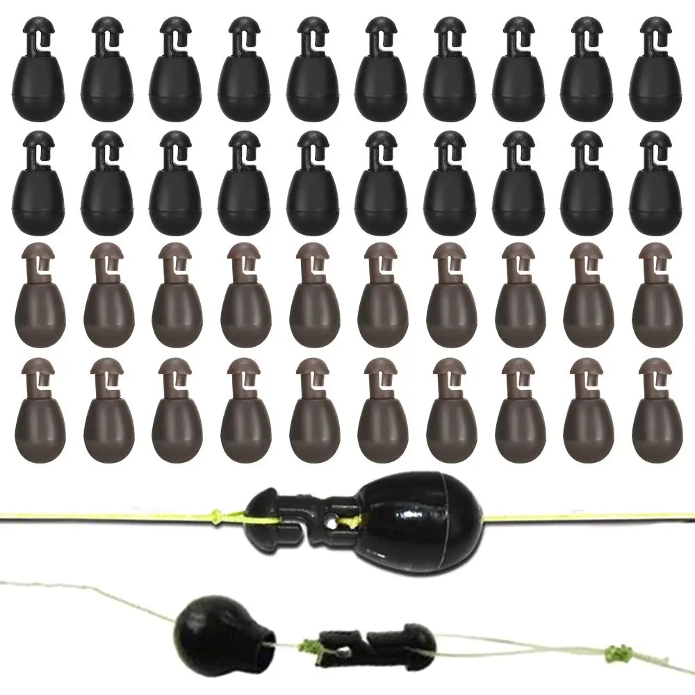 Juego de cuentas de aparejos de cambio rápido, alimentador de método de Terminal de carpa, herramientas de Pesca, conector, aparejos de Pesca, accesorios Iscas, 20 piezas - imagen 3