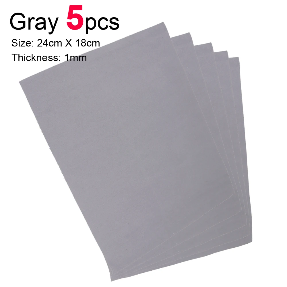 Gray  5pcs