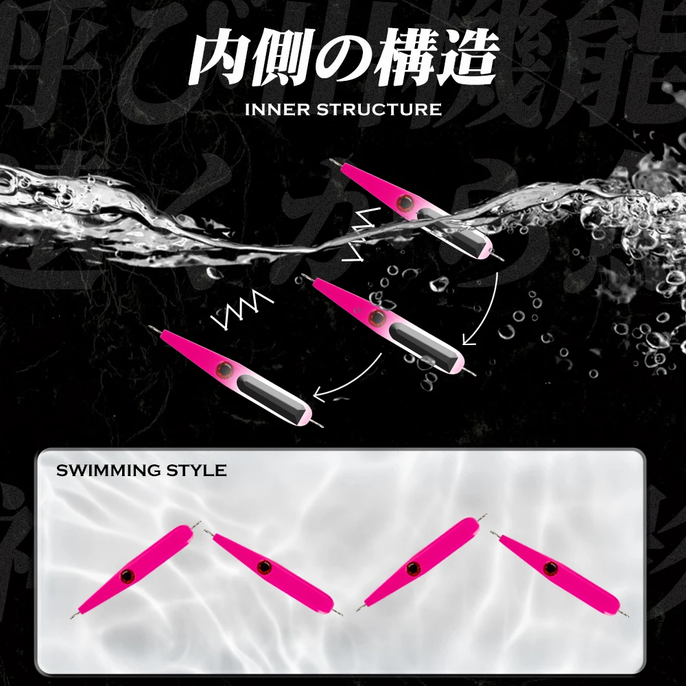 Hunthouse-señuelo de lápiz duro para pesca, 100mm/45g GT, arrastre de hundimiento para peces azules, gatos de atún, swimbait de fundición larga - imagen 3