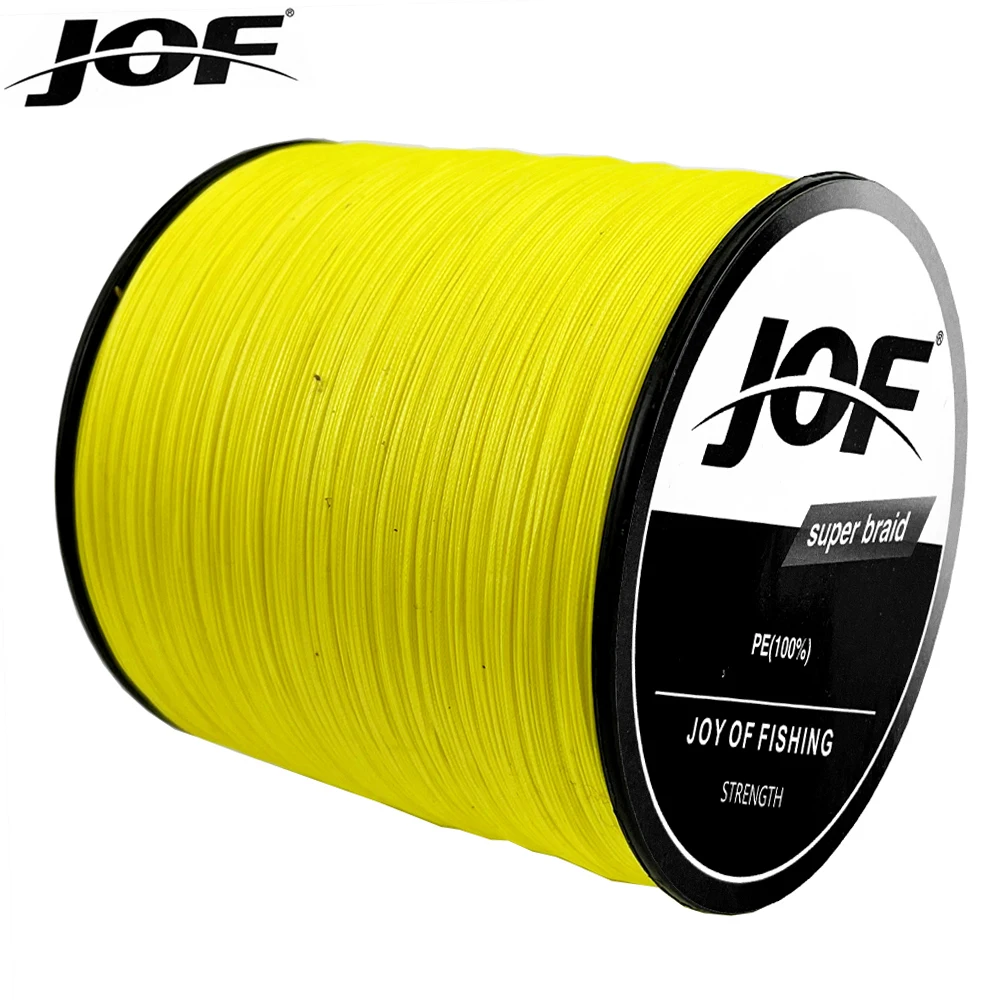JOF 300M 12 hebras 9 hebras súper fuerte hilo de pescar de PE trenzado hilo multifilamento teje 20LBS-120LBS - imagen 5
