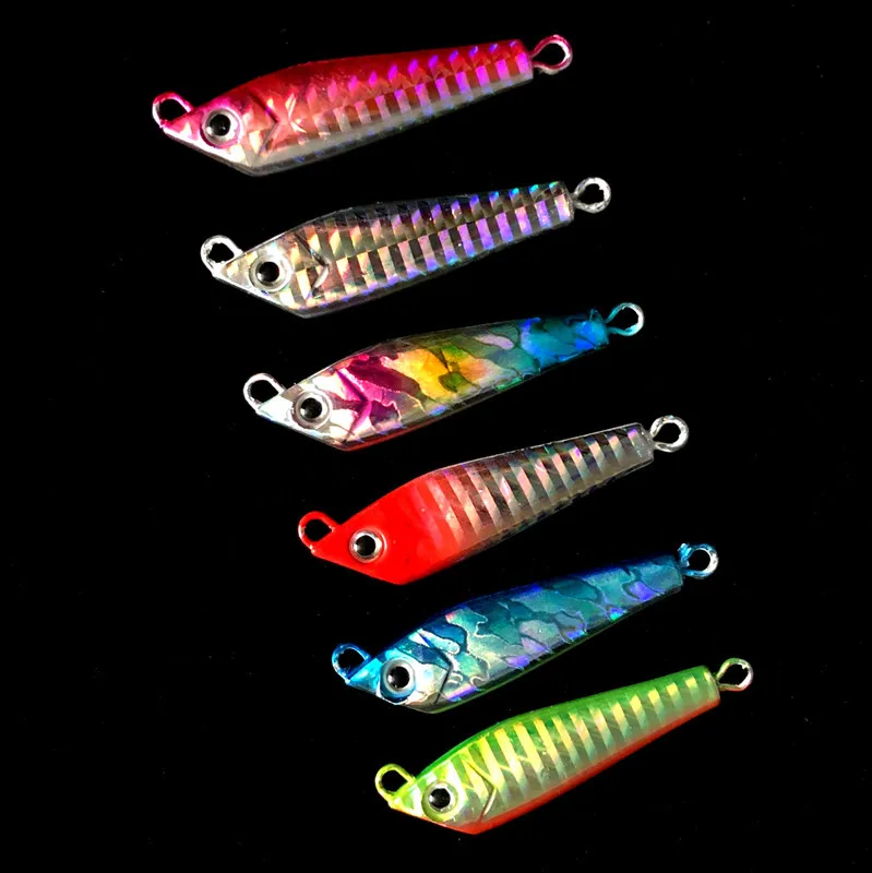 Señuelo de pesca de onda vibratoria, cebo duro, 5g, 7g, 10g, 15g, 20g, Culter, Jigs de Metal, señuelos artificiales, orilla, largo fundido, Jigbait, 1 pieza