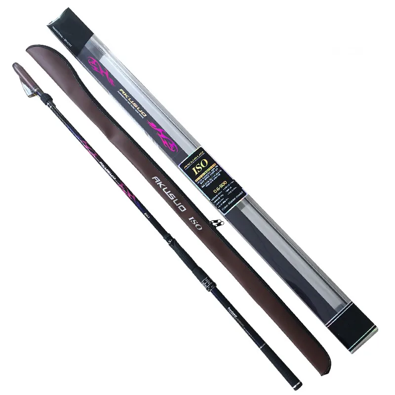 Caña de pescar giratoria de carbono, alimentador de carpa Olta, palo telescópico Angeln, 0,6 #0,8 #1,2 #2 #, 1,5 # - imagen 5