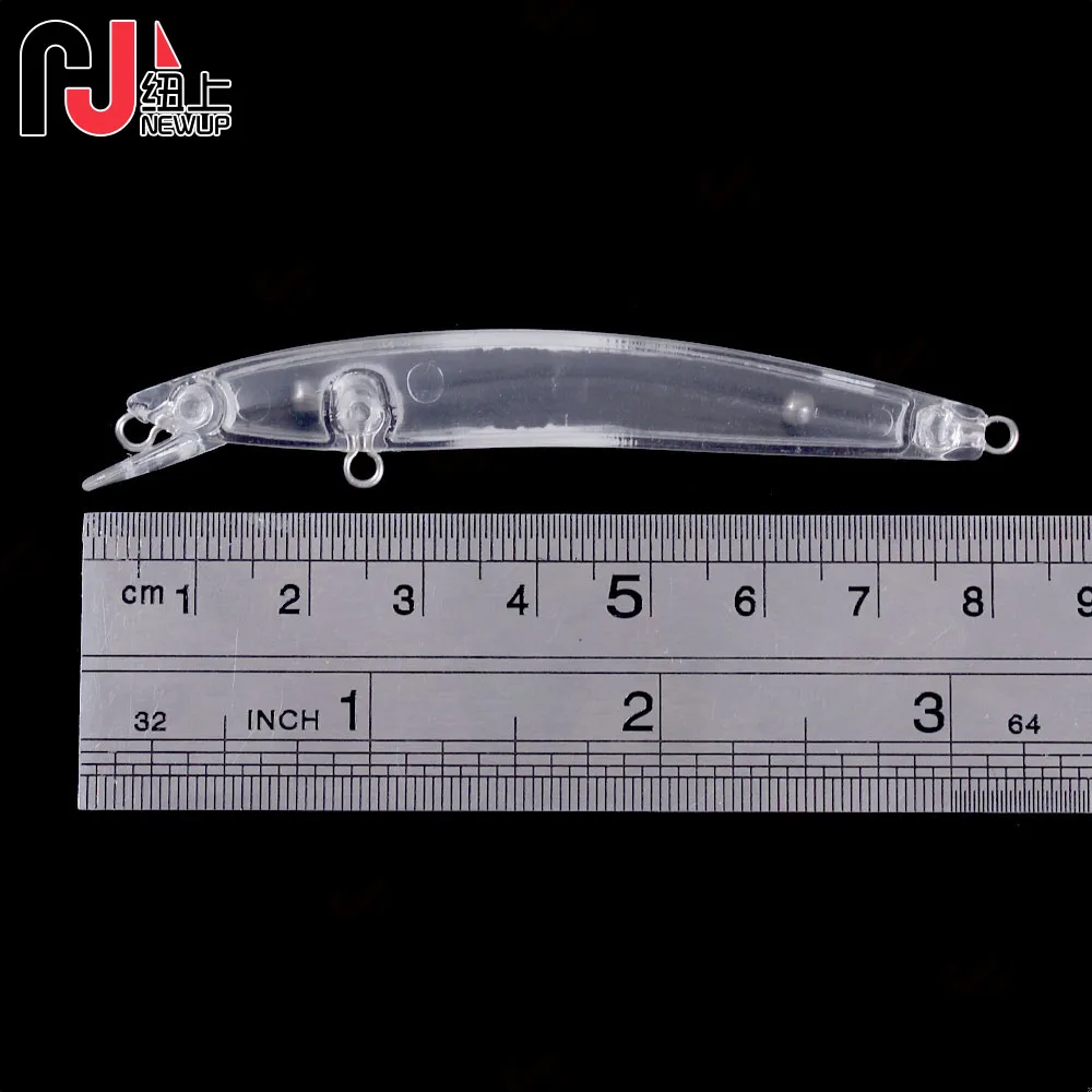 Cebos en blanco de manivela, Señuelos de Pesca de pececillos, cuerpos de señuelos sin pintar, cebo duro, aparejos de pesca sin pintar, 10 piezas, 8cm, 5g - imagen 4