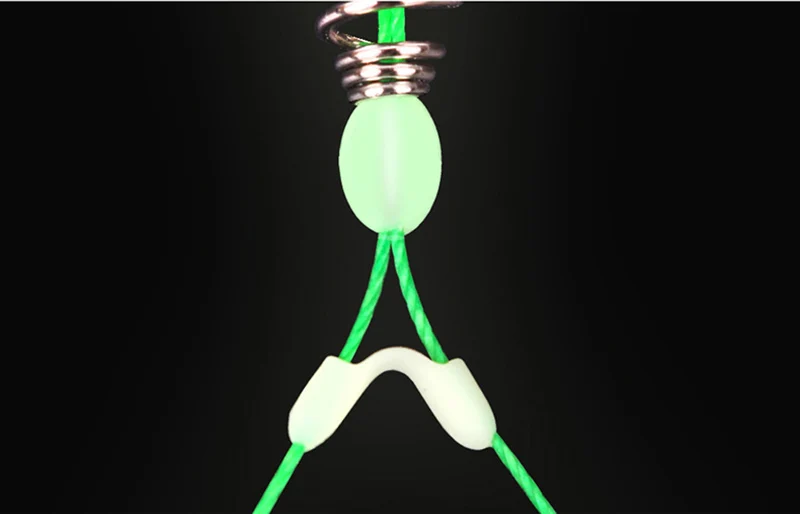 5 par/lote anzuelos de pesca de acero al carbono anzuelo de doble púas con línea de PE accesorio de anzuelo de pesca de carpa antibobinado B349 - imagen 5