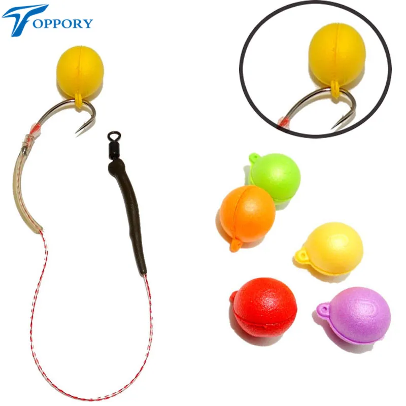 Toppory-Boilies perfumados Pop Up de 12mm, señuelo de olor flotante, cebos artificiales de sabor a maíz, aparejo de pelo, aparejos de pesca de carpa - imagen 2