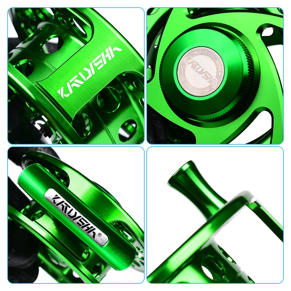 PROBEROS-Rueda de pesca con mosca, carrete de pesca con mosca de aluminio de 5/7-7/9-9/10 WT, máquina CNC de corte, eje grande, carrete de pesca con mosca de fundición a presión - imagen 5