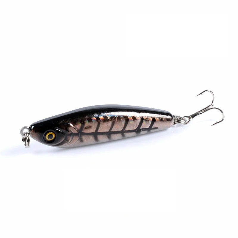 Minnow-Señuelos de Pesca de hundimiento lento, 64mm, 10,2g, Jerkbait, Lucio, Carkbait, Wobblers, Swimbait, cebo profesional, accesorios de pesca - imagen 5