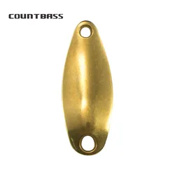 Cucharas Micro Latón Countbass – Señuelo para lucio y salmón