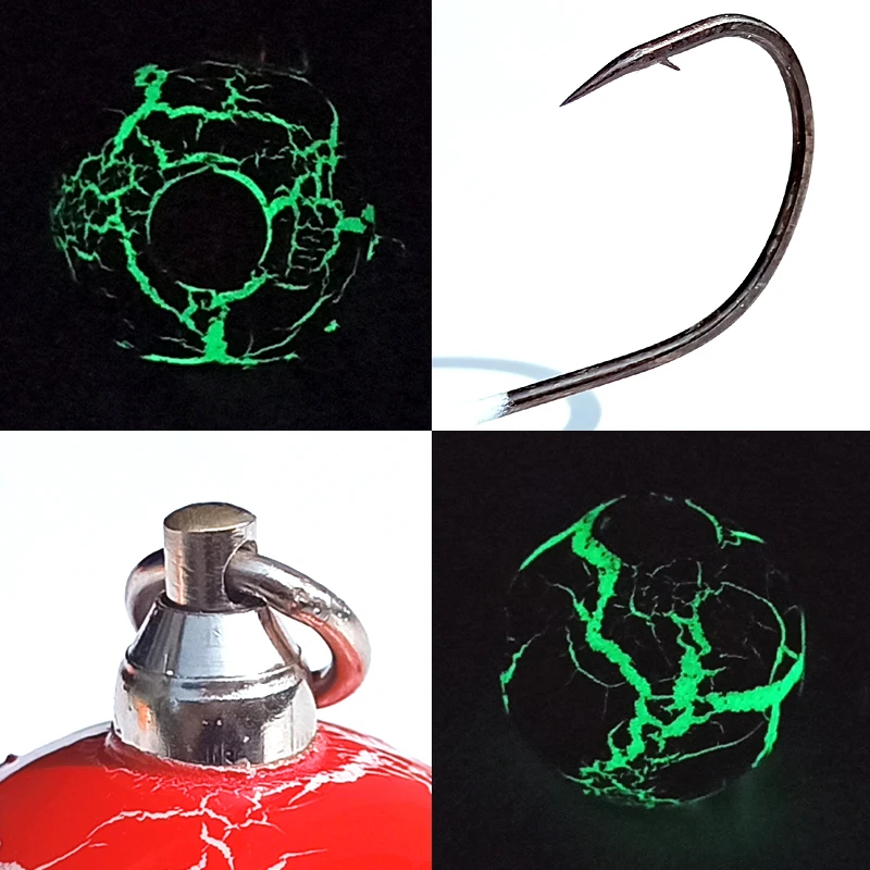 Señuelo con cabeza de anzuelo pesada, súper 200g/150g/100g, brillo luminoso, Pesca, rama de mar, cabeza de plantilla con falda, plantilla de plomo, señuelo de jigging - imagen 5