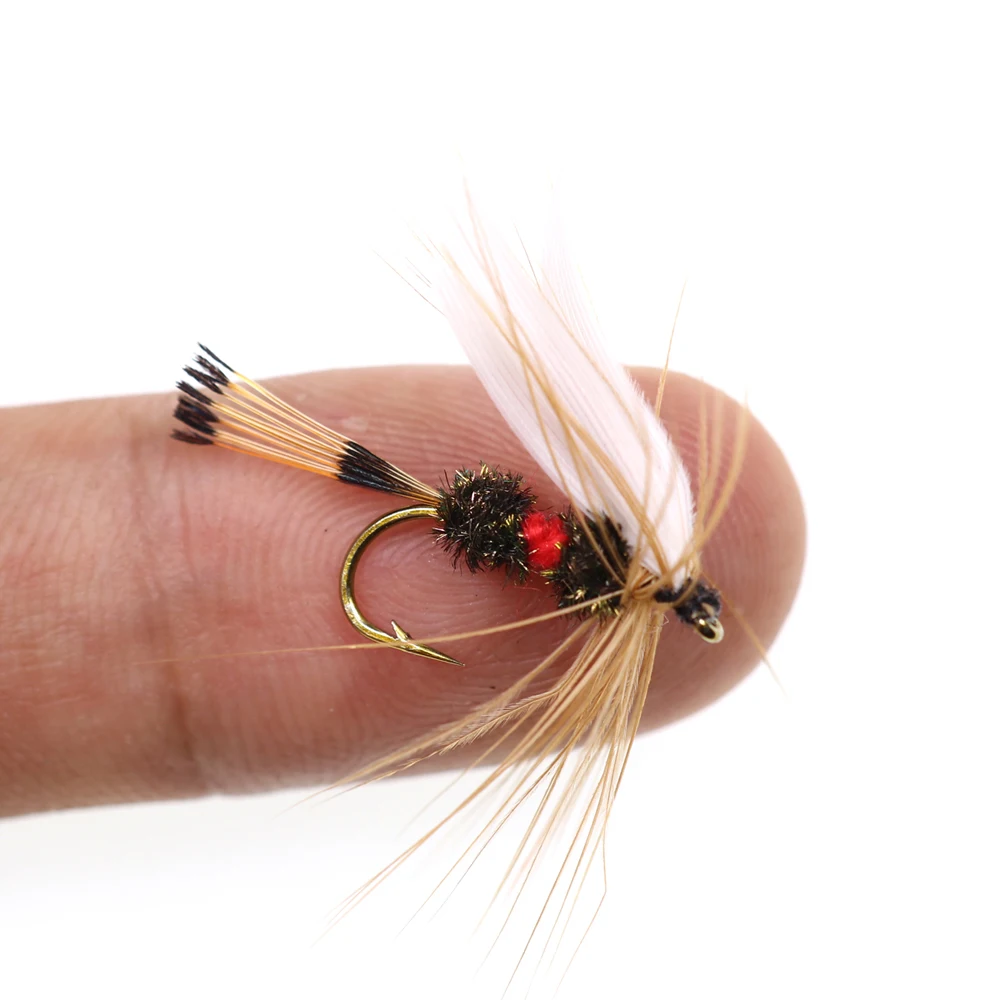 ICERIO-SEÑUELOS DE pesca con mosca de trucha, 8 unidades, Coachman real, moscas húmedas, #10 - imagen 3