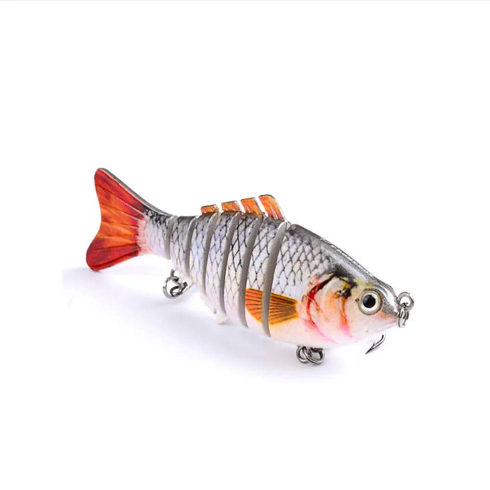Señuelo de pesca articulado de múltiples secciones, 10cm, 15,5g, Wobbler, Crankbait, cebo duro Artificial, Swimbait, aparejos de pesca de carpa, 1 Uds. - imagen 3