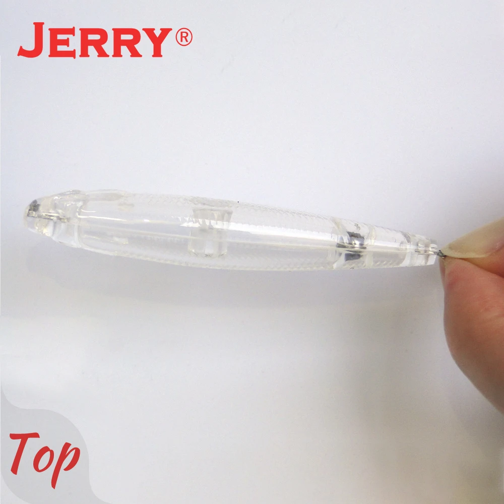Jerry Blade-señuelo sin pintar, cuerpo en blanco, flotante, Topwater, cebos duros ultraligeros, lápiz de 10 Uds., aparejos de pesca de plástico - imagen 4