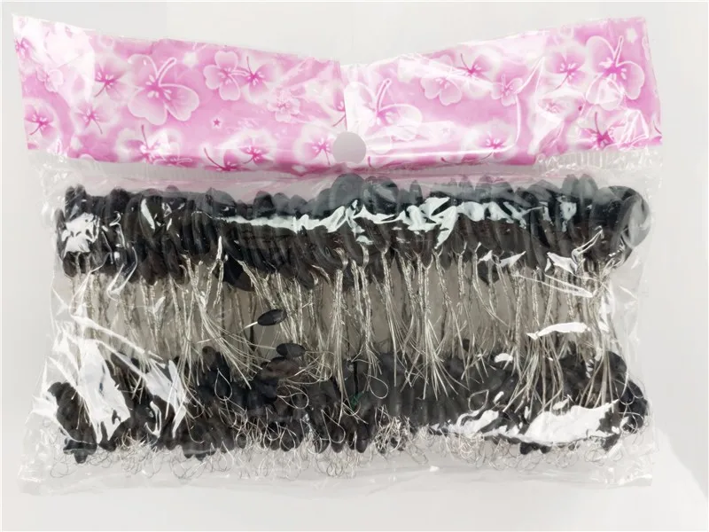 Soporte de tubo de cuentas blandas redondas de 3mm, para tope de goma, accesorios de pesca de carpa, cuerda flotante, aparejos de espacio, parada de plomo, 150 Uds. - imagen 4