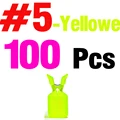 No5 Yellow 100Pcs
