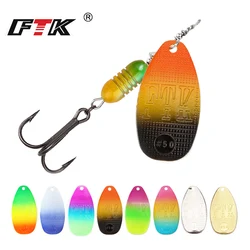 Spinner Bait FTK para Lúcio – Anzuelo triple 10-19g