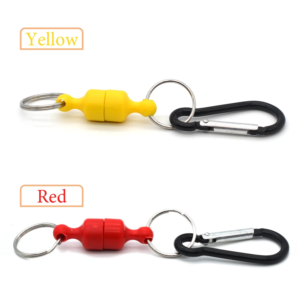 Red magnética para pesca con mosca MNFT – clips rápidos y mosquetón