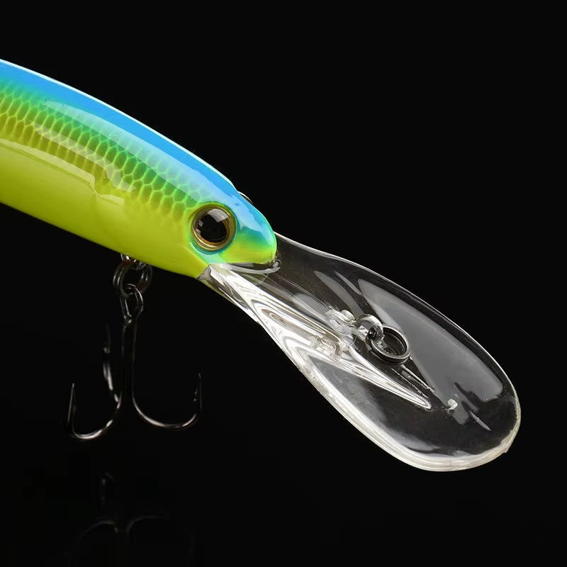 ALLBLUE-señuelo de pesca de curricán, Wobbler, 125MM, 19G, flotante, Crankbait, Minnow, Lucio, profundidad de 3-8M, aparejos de pesca - imagen 5