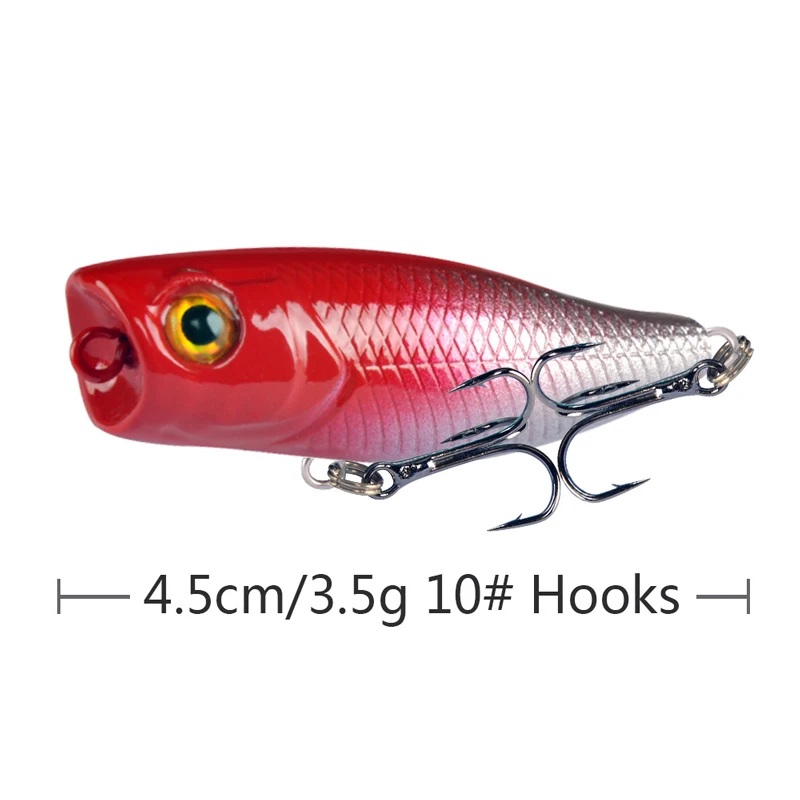 Topwater-señuelo de Pesca japonés, aparejos de Pesca de 3,5g, lápiz de 45mm, Realis, Jerkbait, Swim Crankbait, Whopper Plopper, Trolling, nuevo