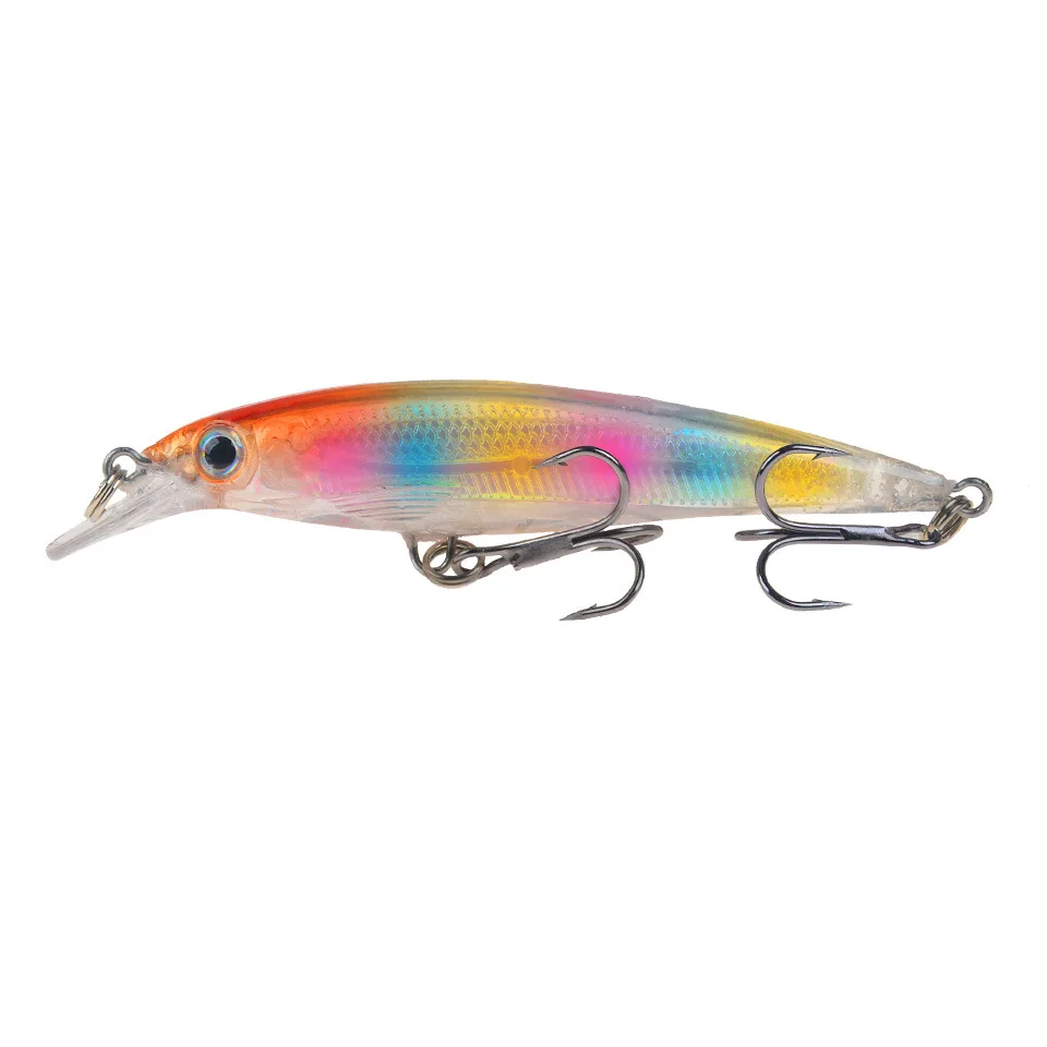 Wobblers Señuelos de pesca de pececillos, anzuelos Crankbait, aparejos de manivela, 7cm/4,3g, 1 unidad - imagen 4