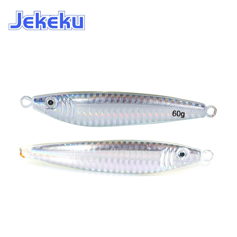 Jig cebo artificial para lubina JEKEKU – Metal brillante - imagen 2