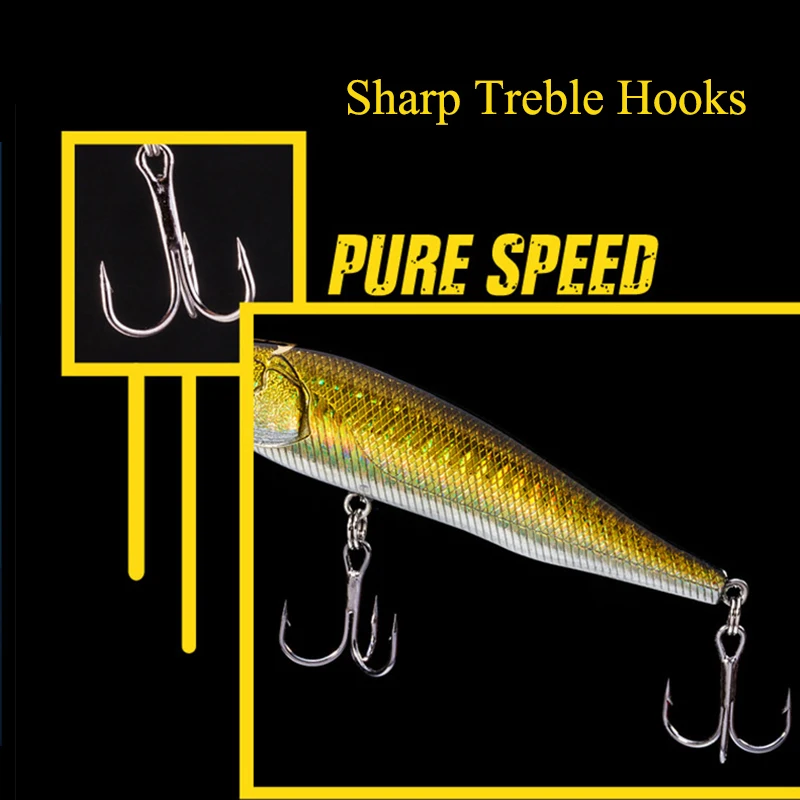 Ganchos agudos afilados para pura velocidad