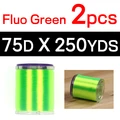 2pcs Fluo Green