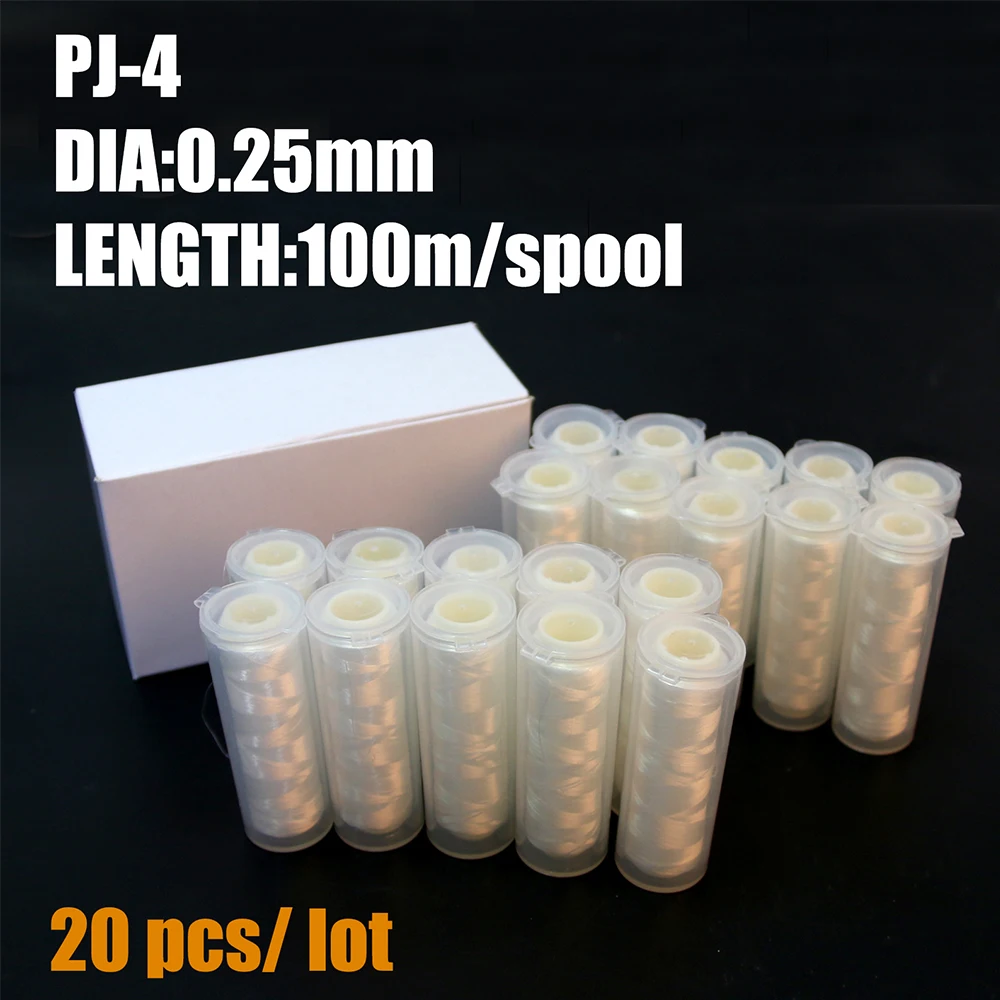 Maximumcatch-cebo elástico de poliéster de alta resistencia, carrete de hilo de sedal Invisible de 0,20/0,25mm para pesca en mar/señuelo - imagen 5