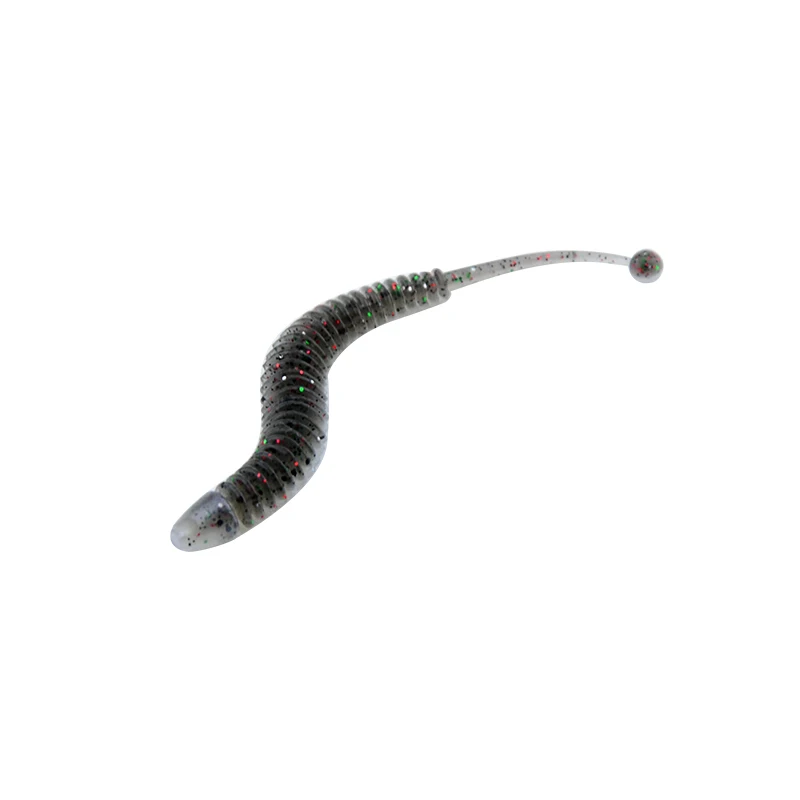 Señuelo de Pesca Artificial, cebo suave de 8cm, Swimbait, Cola gruesa, gusano, calamar, Isca - imagen 5