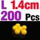 200pcs 14mm