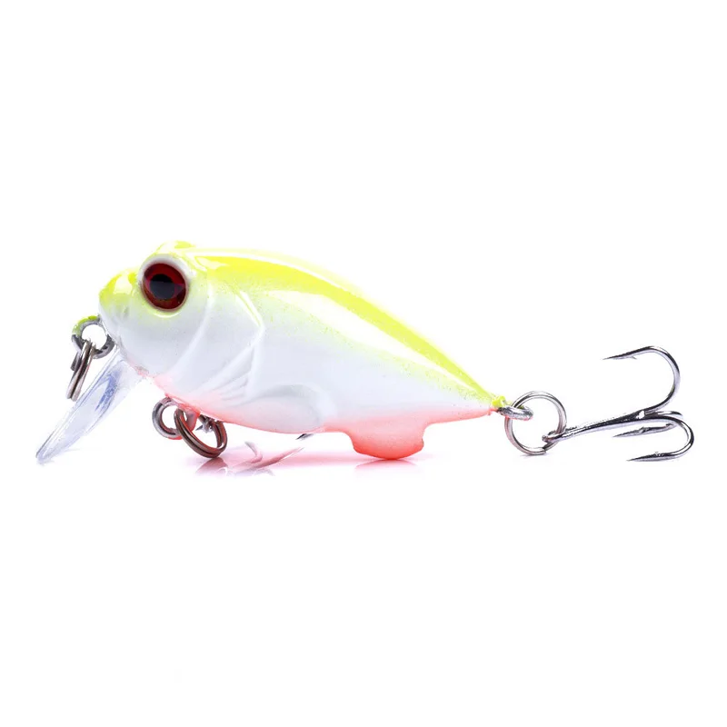Señuelo de pesca de 4cm y 5,2g, que se hunde Wobbler Crankbait, Vib, duro para hielo, Mini Wobblers, Crankbait, mar, novedad - imagen 5