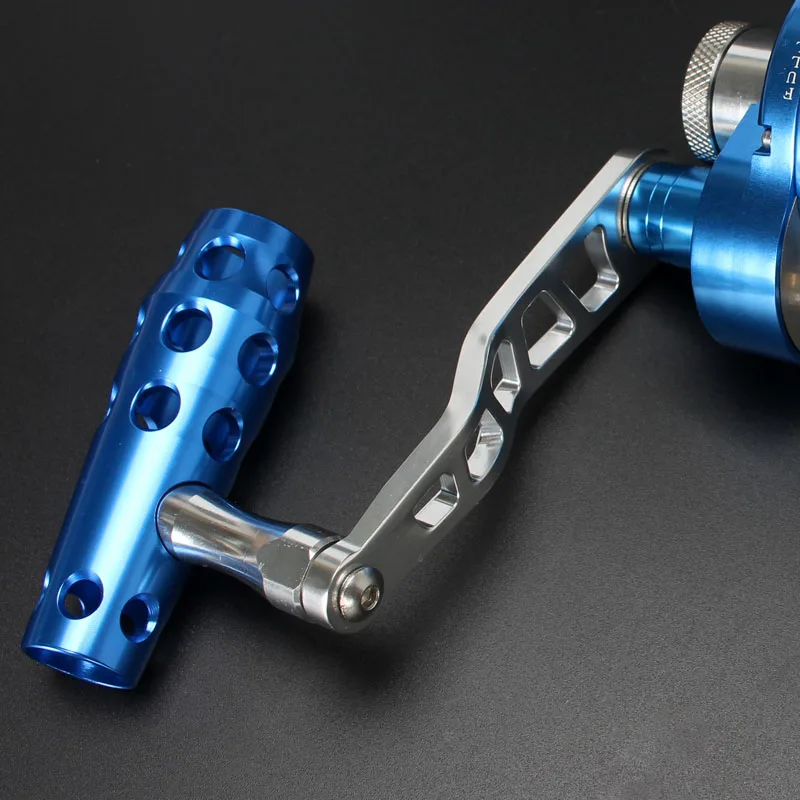 Carrete de jigging lento Madox Pe4/pe3/pe2 #   - 400 m de arrastre máximo 30 kg 11BB Alarma de tambor de aleación de metal completo Pesca en aguas profundas en alta mar Trolling - imagen 4