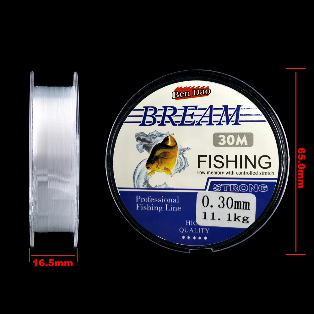Experimente lo último en la calidad de la línea de pesca con la línea de pesca de Ben Dai 30m