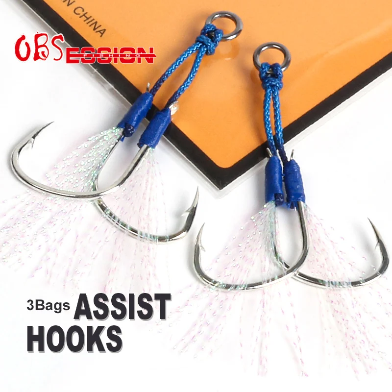 Anzuelos jigging lento Obsession HK006 – Asistencia