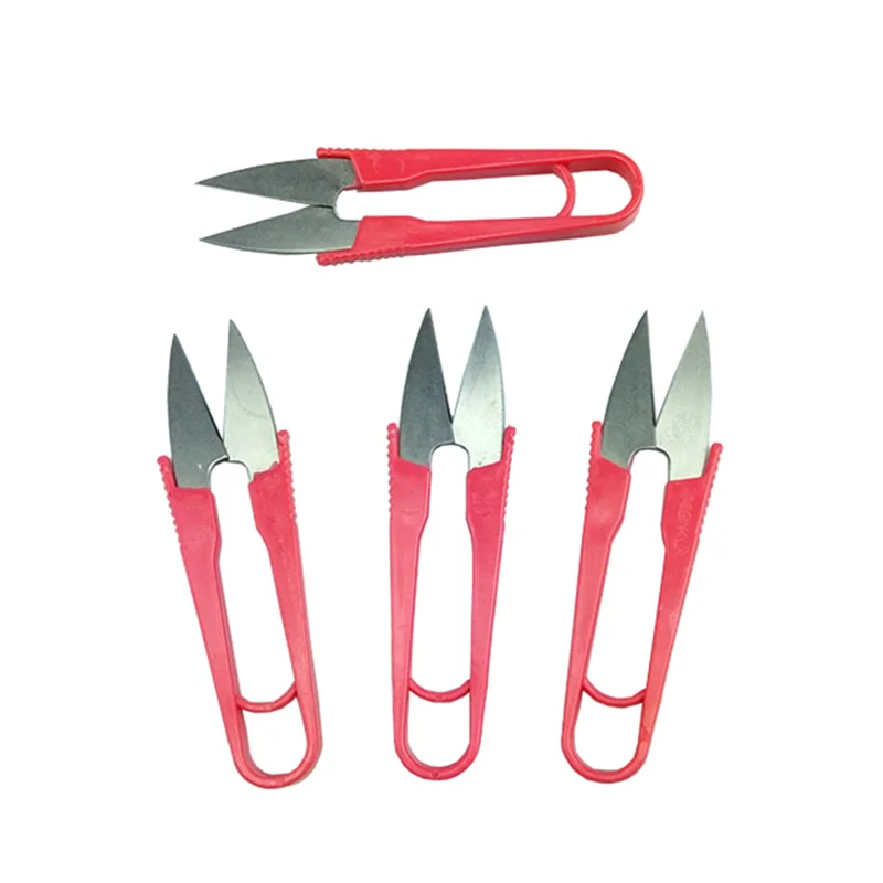 Tijeras de acero inoxidable para uso de peces, accesorios para sedal de pesca, cortadora multiusos, aparejos de pesca, tijera plegable J294, 1 ud. - imagen 3