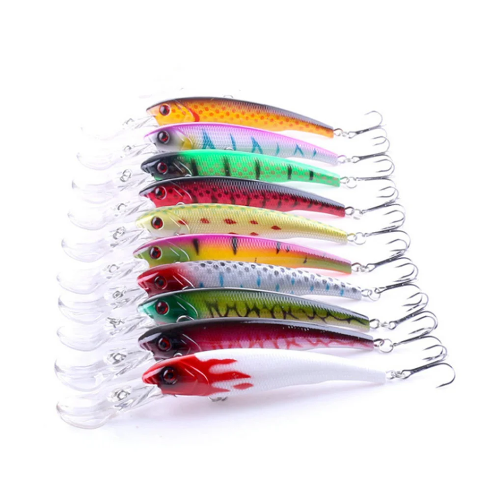 Señuelo de pesca grande Minnow Wobblers 16,5 cm color G