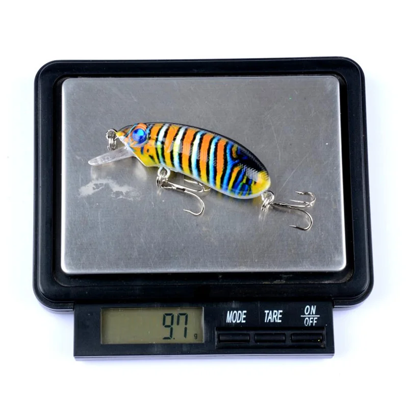 Señuelos de Pesca de pececillos artificiales, cebo duro de 6cm y 10g, Swimbait Wobblers Perch Crankbait, 1 unidad - imagen 4