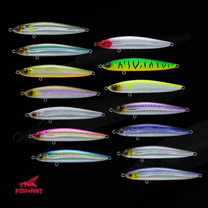 FISHANT Paodan II tiro largo tembloroso hundimiento lápiz señuelo de pesca 10g/15g/19g Isca Artificial Wobbler lubina Crankbait cebo duro - imagen 5