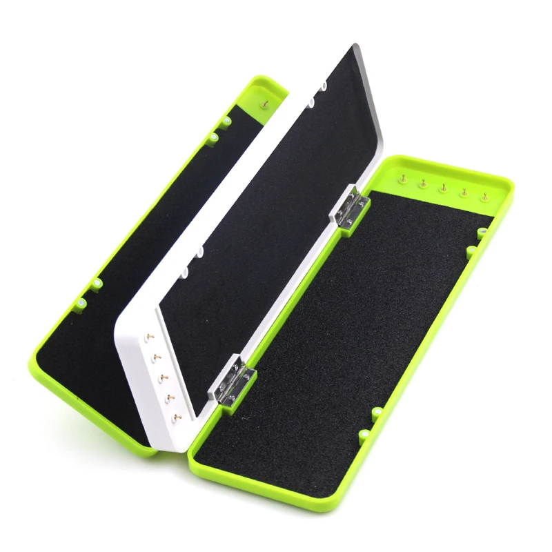 Aparejos de pesca, caja de anzuelos de gran capacidad, ABS duradero, a prueba de caídas, accesorios de equipo de pesca X455, 1 ud. - imagen 3