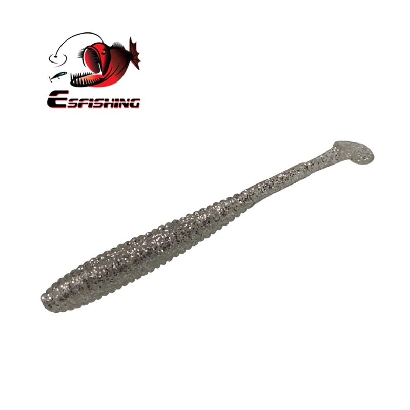 KESFISHING I Shad Tail 4 "Pesca pequeña cola de oscilación rápida silicona Isca cebos artificiales blandos Señuelos de Pesca de lubina - imagen 3