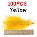 100pcs Yellow
