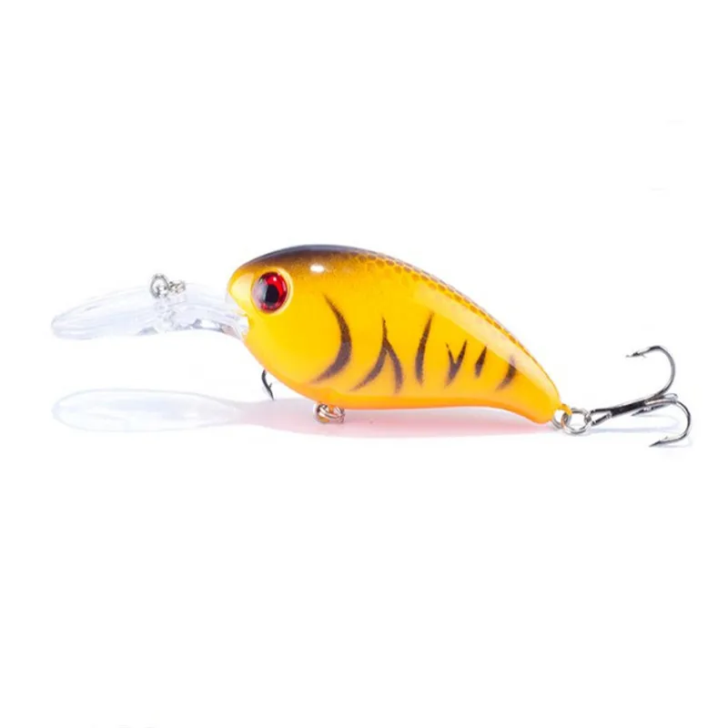 FISHINAPOT-señuelo de pesca duro de ABS, cebo para Lucio, 14g/10cm, Wobbler, Crankbait, Spinner, piscardo, 1 unidad - imagen 5