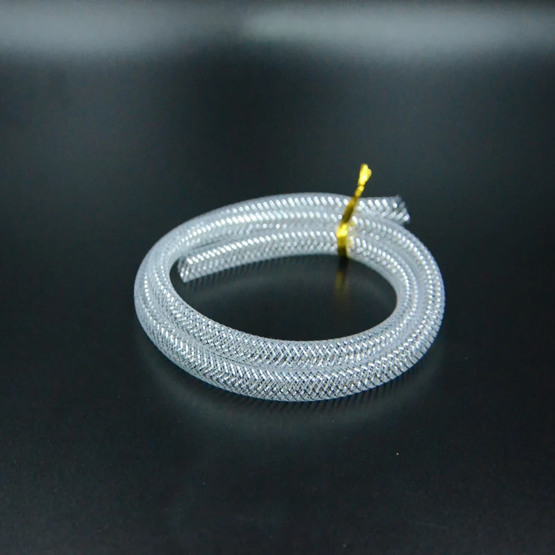 Tubos de trenzado EZ de 6m de diámetro, 8mm, Streamers y Deceivers, se expanden en el cuerpo, Combo de 6 colores, tubo de malla de oropel Mylar de agua salada - imagen 4