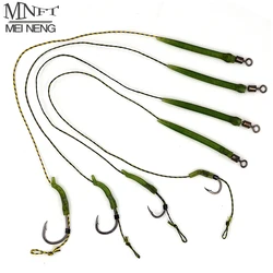 Anzuelos Carpa Hair Rig Listos Antiadherente