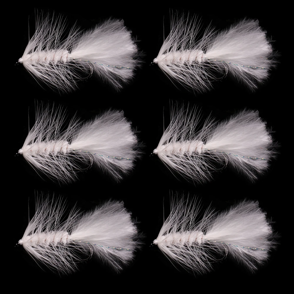 6PCS White