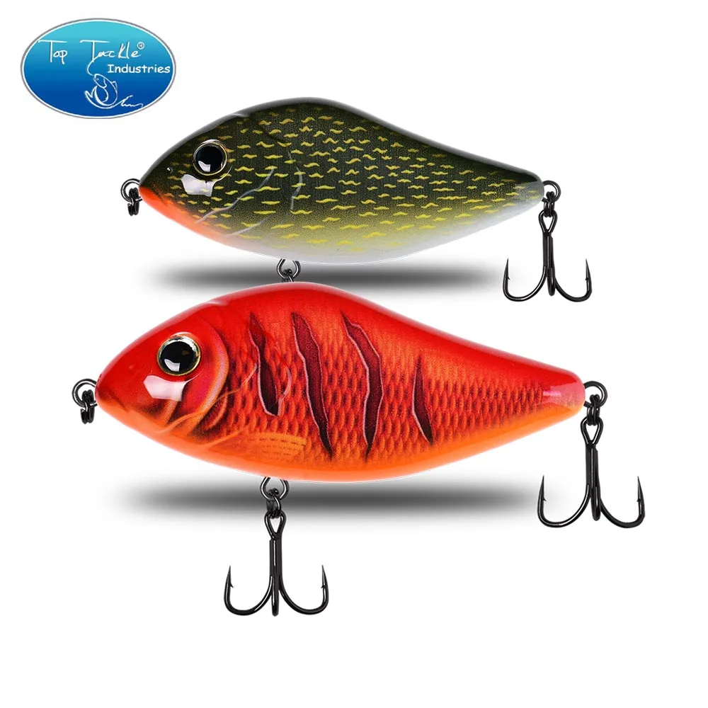 Señuelo de Pesca con cebo de hundimiento bajo, 70mm, 80mm, 90mm, para Lucio, Pesca, lubina, nuevo aparejo caliente, anzuelos de calidad almiñosa - imagen 5