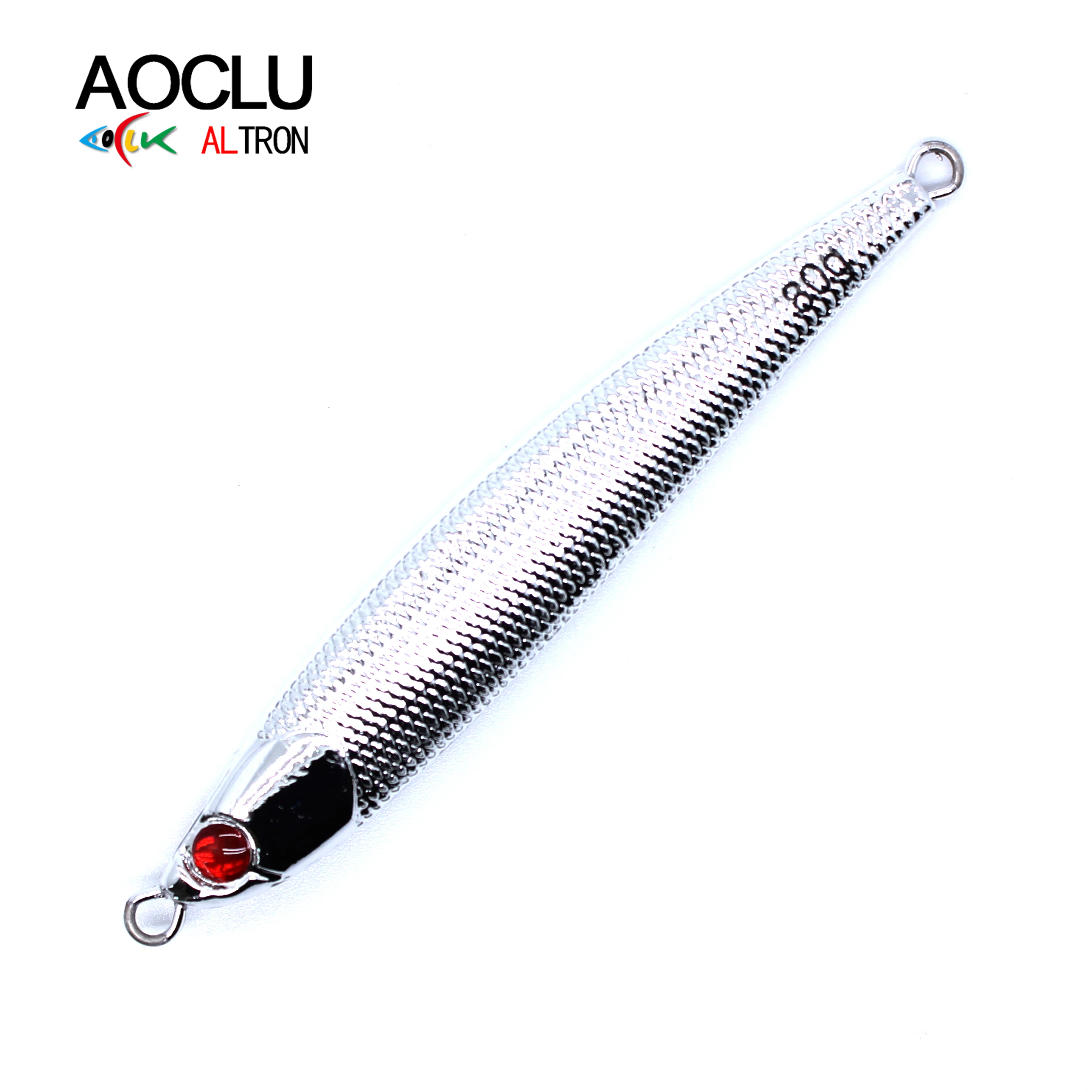 AOCLU-anzuelo de Metal de hundimiento rápido, cebo de sardina dura, 30g, 40g, 60g, 80g, 100g, UV, luminoso, señuelo de cebra, atún, peces de agua salada