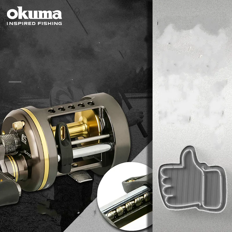 Carrete De Pesca De agua salada, tambor De arrastre De 4000s, Carrete De Pesca De agua salada para mano derecha, Carrete De Pesca De mar - imagen 4