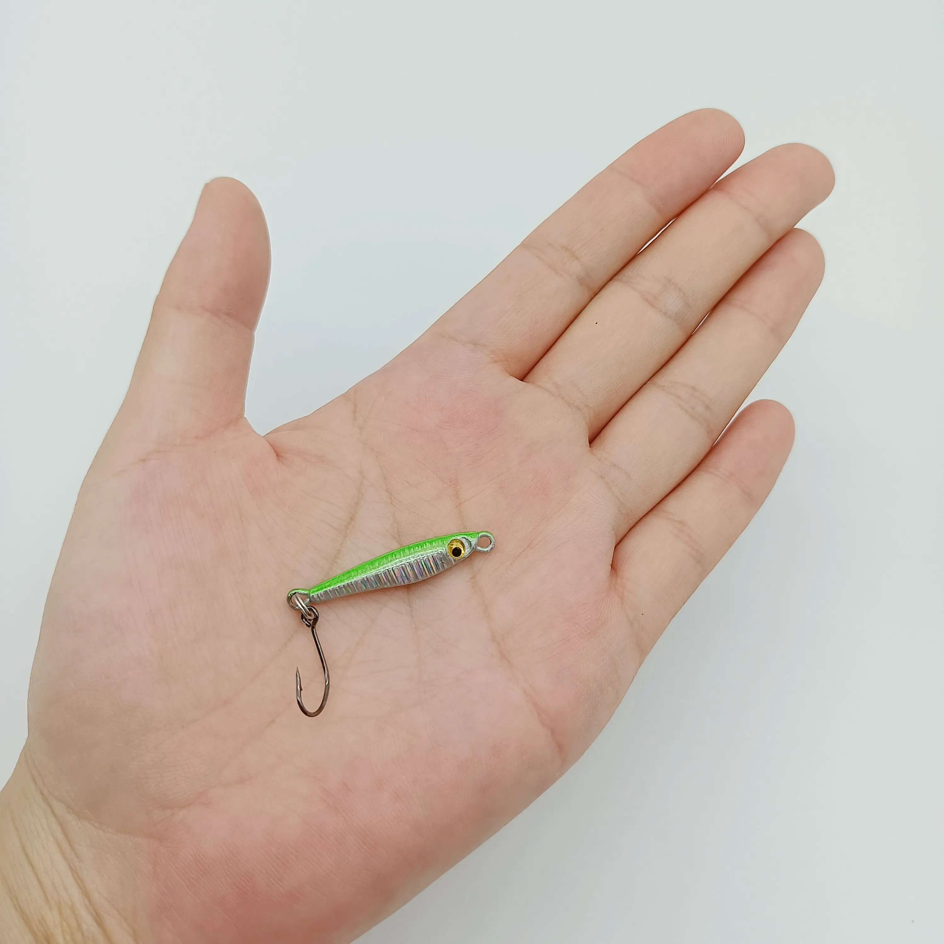 DUODUOYU 5PCS/LOT 3g/6g  Small Jigs Shore Cast Fishing Lure Mini  Iron Artificial Hard Bait Fishing Accessories - imagen 4